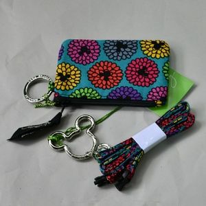 Vera Bradley ID Case Disney Magic Blooms